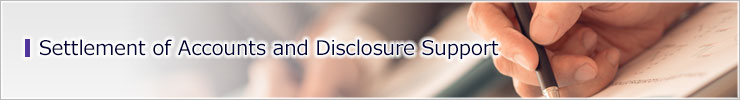 Settlement of Accounts and Disclosure Support